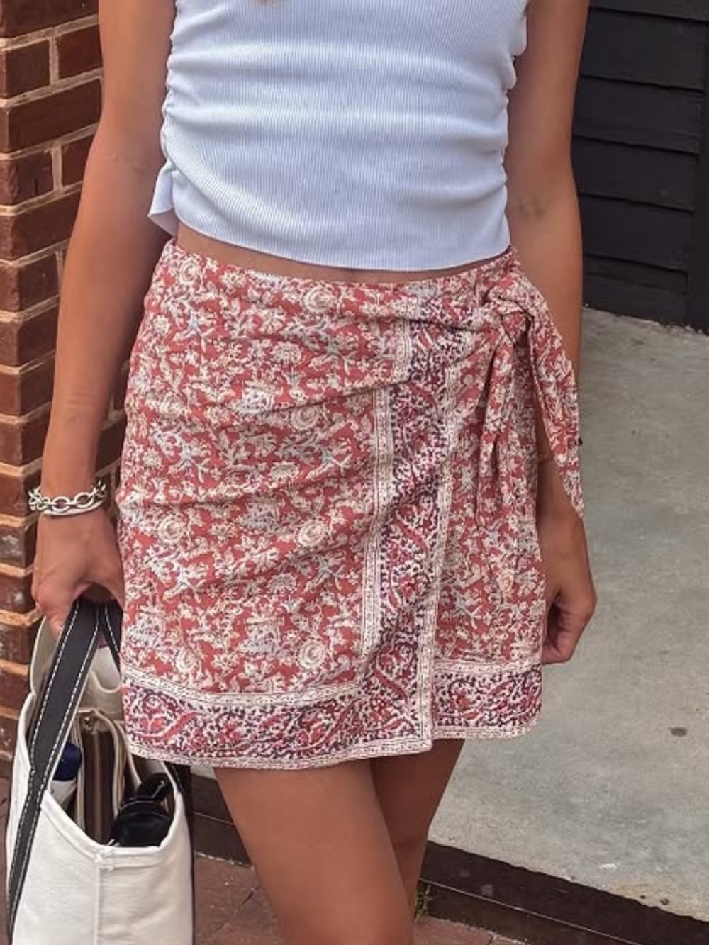 Universal Thread Wrap Style Mini Skirt - NWT